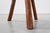 Rustic Oak Tripod Stool with Round Wooden Seat, France, 1920 For Sale - Image 6 of 11