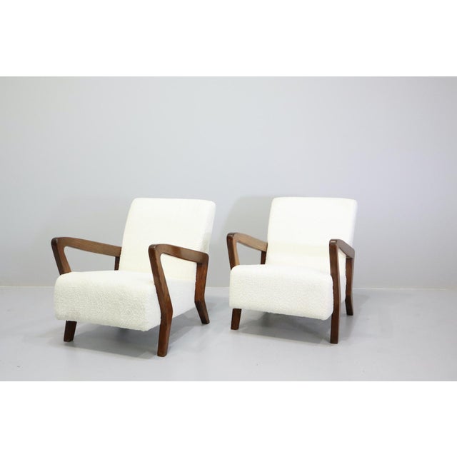 Armchairs by Gio Ponti, Italy, 1950, Set of 2 For Sale - Image 4 of 18
