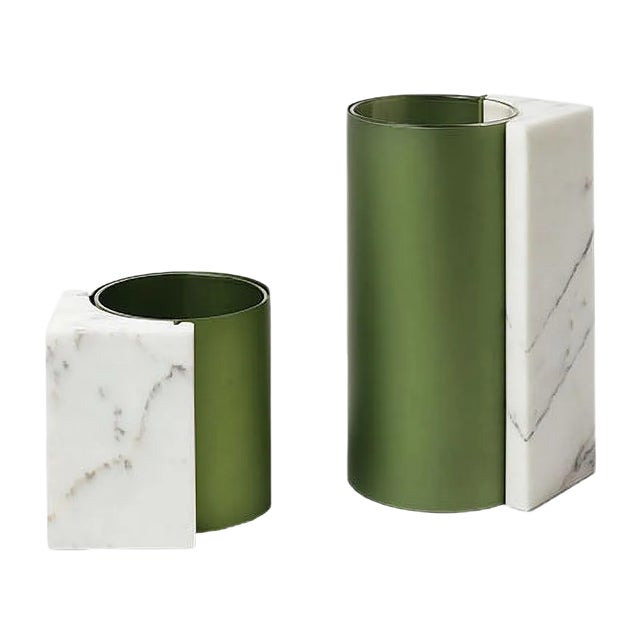 Rational Balance Vases by Ferdinand Pezin for Ecal x Bloc studios, 2016, Set of 2 For Sale