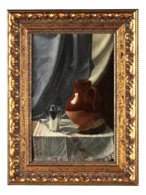 Konstantin Ronchevsky, Still Life with a Jug, Oil on Canvas