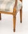 Mid 20th Century Louis XVI Style Walnut Armchair For Sale - Image 5 of 7