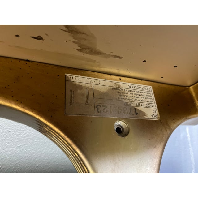 Mirrored and Gilt Wood Console from Deknudt, Belgium, 1970s For Sale - Image 10 of 10