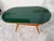 Mid-Century Italian Coffee Table With Green Glass Top, 1950s For Sale In Los Angeles - Image 6 of 8