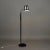Gray Vintage Floor Lamp in Aluminium, Italy, 1960s For Sale - Image 8 of 8