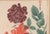 Dahlia Splendor: Japanese Woodblock Botanical Print by Tanigami Kōnon Showa 14 (May 1939) This striking woodblock print...