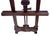 Vintage American 20th C Carved Mahogany Baroque Revival Easel Floor Display Stand For Sale - Image 9 of 15