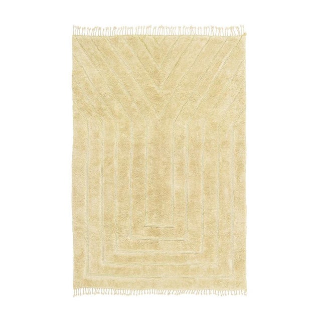 Hand-Knotted Wool Rug by Azele Studio For Sale - Image 9 of 9