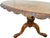 Late 19th Century Napoleon III Style Tilt-Top Entry Table With Burl Wood and Inlay For Sale - Image 4 of 18