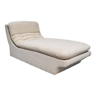 1970s Kagan Style Chaise Lounge Chair by Carson's For Sale