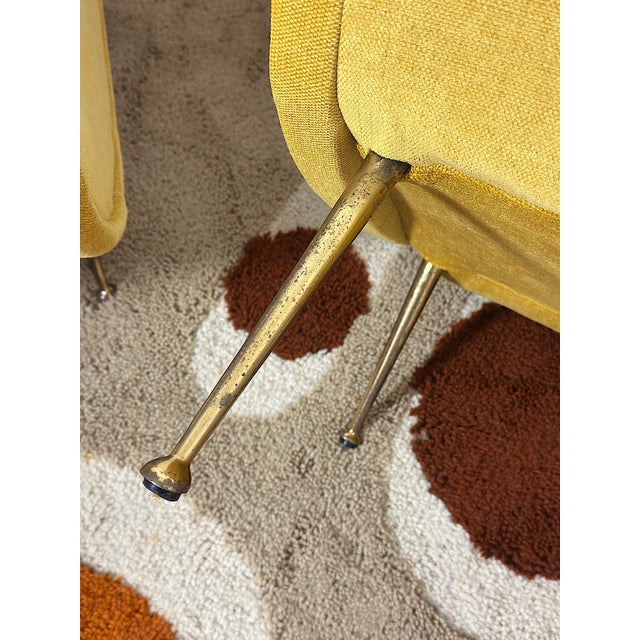 Wood Italian Lady Lounge Chairs attributed to Marco Zanuso, 1960s, Set of 2 For Sale - Image 7 of 13