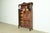 Victorian Early Baker Furniture Antique Victorian Carved Tiger Oak Side-by-Side Bookcase With Drop Front Secretary Desk, Circa 1900 For Sale - Image 3 of 17