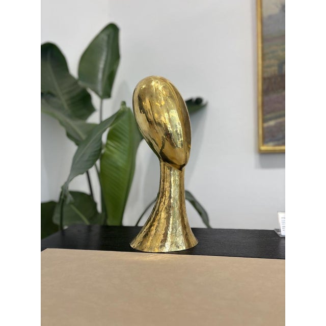 1980s Bust from Werkstätte Hagenauer, Vienna, 1980 For Sale - Image 5 of 6