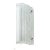 German Structured Glass and Aluminum Wall Light Lamp by Hoffmeister, 1970s For Sale - Image 4 of 10