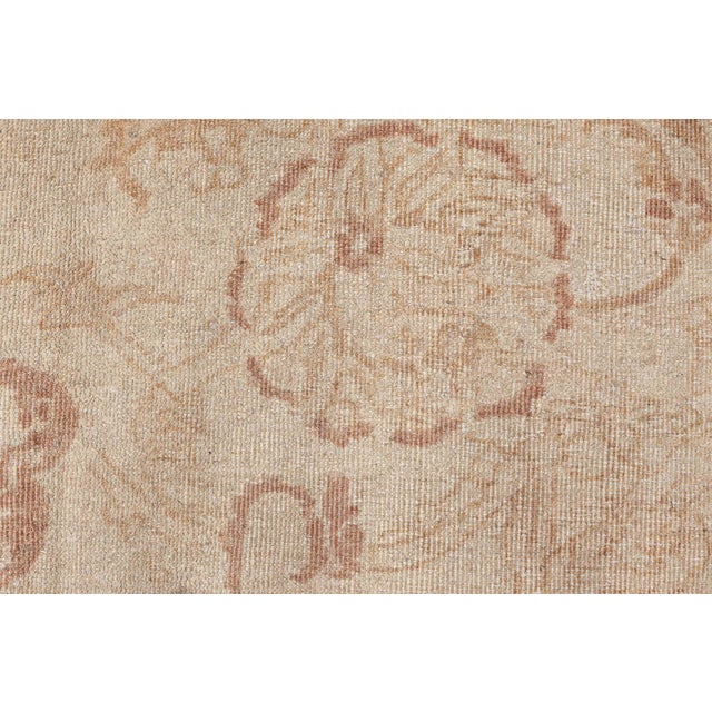 This exquisite oversized Indian Amritsar rug, dating back to the 1880s, exemplifies the elegance and artisanal mastery of...