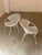 Pair of “Radar” outdoor lounge chairs designed by Maurizio Tempestini for John B. Salterini, United States, circa 1950s....