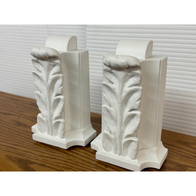 Neoclassical Hayles and Howe Acanthus Scroll Brackets, Pair For Sale - Image 3 of 12
