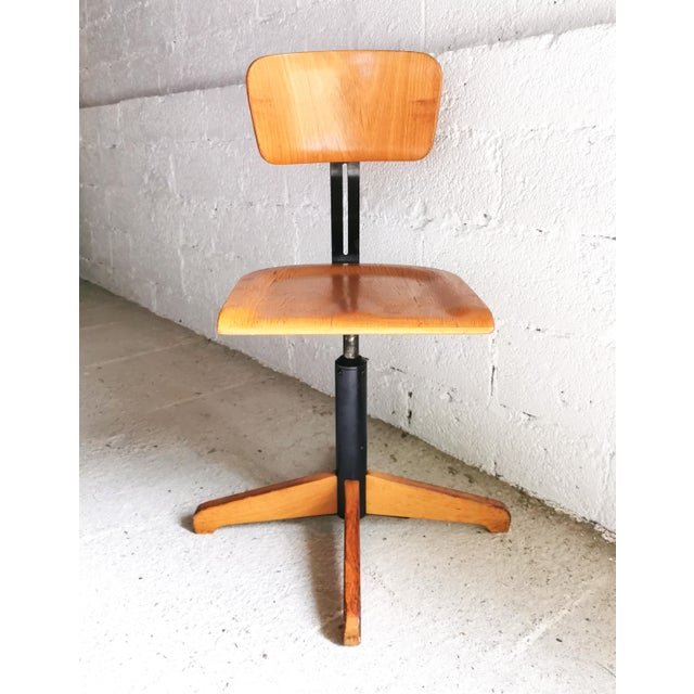 Vintage Model No. 364 Swivel Chair, 1950s For Sale - Image 12 of 13
