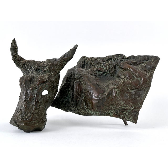 Josef Klimes, Expressionist Europa, 1997, Bronze Plastic For Sale - Image 4 of 18