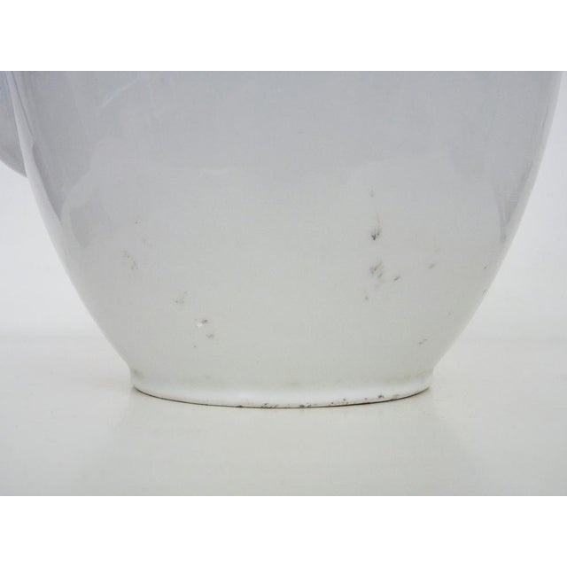 Former Apothecary Mortar in White Marble, 1890s For Sale - Image 6 of 11