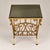 Mid-20th Century Hollywood Regency Gilt Metal Magazine Side Table With Mirrored Top For Sale In New York - Image 6 of 7