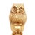 Rustic Brass Owl Door Knocker For Sale - Image 3 of 5