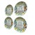 Set of 4 Piero Fornasetti Recipe Plates, 1950’s For Sale - Image 10 of 10