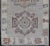 Modern Oushak Medallion Motif's on Light Grey Background and Earthy Tones. Keivan Woven Arts; rug AWR-16044 Country of...
