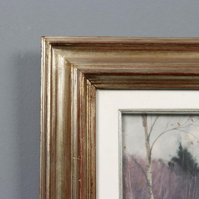 Andrei Afanas'evich Egorov, Sleigh on the Snow, 1900s, Tempera on Cardboard, Framed For Sale - Image 9 of 12