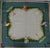 Forest Green Hand Needlepoint Golfing Theme Bridge Table Cover W/ Forest Green Border For Sale - Image 8 of 9