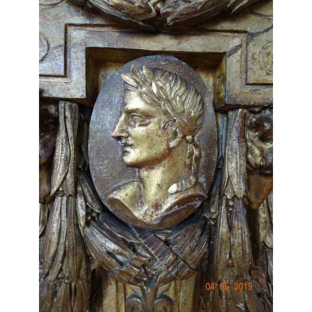 19th Century French Gilt & Painted Pedestal For Sale - Image 10 of 13