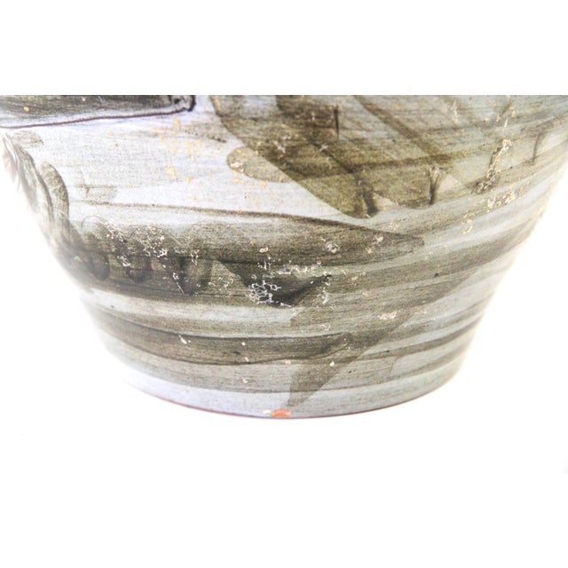 1940s Art Nouveau Large Decorative Vase by Harald Folmer Gross, Denmark, 1940s For Sale - Image 5 of 10