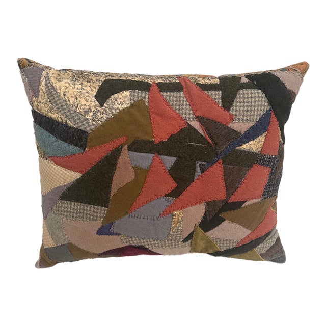 1930s A Pillow With Patchwork For Sale