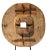 Chinese Antique Chinese Wooden Cart Wheel For Sale - Image 3 of 3