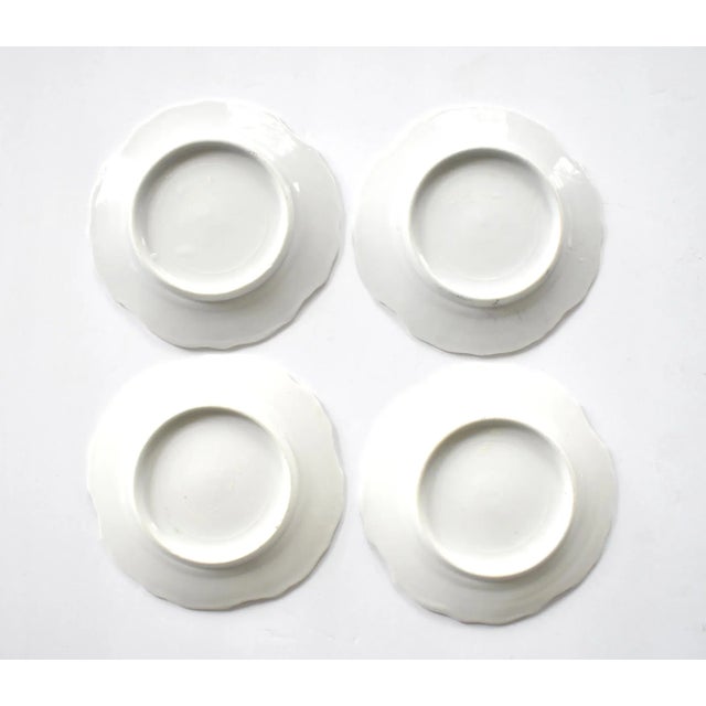White Antique Children's Plates - Set of 4 For Sale - Image 8 of 9