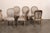 Taupe Set of 6 French Dining Side Chairs, 19th C. For Sale - Image 8 of 13
