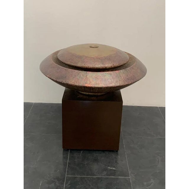 Disco Astrale Abstract Sculpture by Ravi Sing for Marco Polo Italia, 1990s For Sale - Image 6 of 10