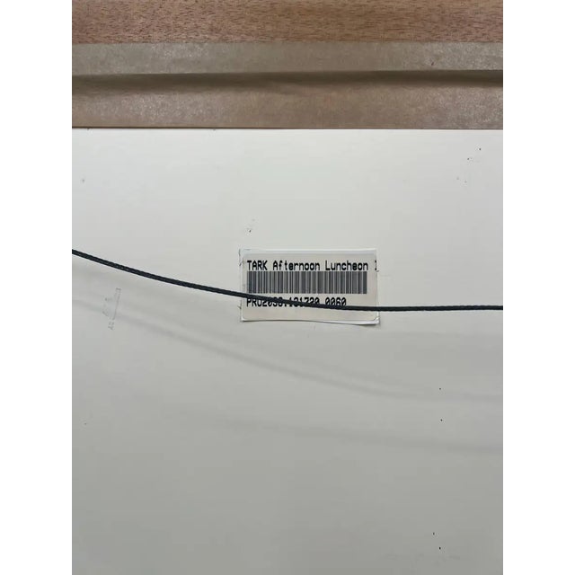 Itzchak Tarkay Afternoon Luncheon Serigraph 1998 Limited Edition Numbered Signed 1998 For Sale - Image 15 of 15