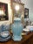 Chinoiserie Vintage Palm Beach Ceramic Basket Weave Lamp For Sale - Image 3 of 10
