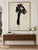 Art Deco Vintage French Fashion Art Print – Black Coat With Statement Fur Trim, 18" X 24" For Sale - Image 3 of 9