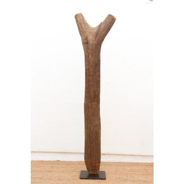 Wood Rare Symbolic African Dogon House Post For Sale - Image 7 of 10