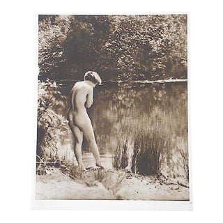 Vintage Art Deco Nude Photogravure For Sale