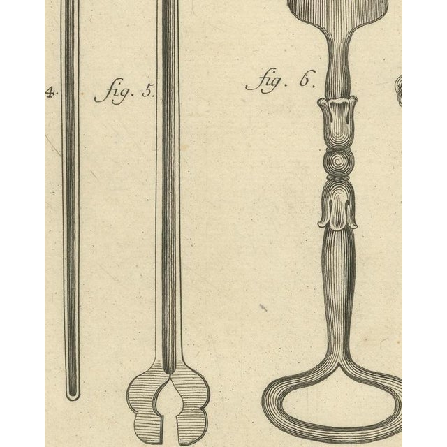 18th Century Antonio Baratti, Scalpels, Lint and Compresses, Diderot Surgery Plate Ii, 1772, Engraving For Sale - Image 5 of 8