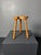 Mid-Century Brutalist French Artisanal Handmade Wood Turned Tripod Stool, 1960s For Sale - Image 13 of 17