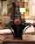 Pair of Mid-Century French Painted Iron Hanging Jardinière Baskets With Roses For Sale In Dallas - Image 6 of 13