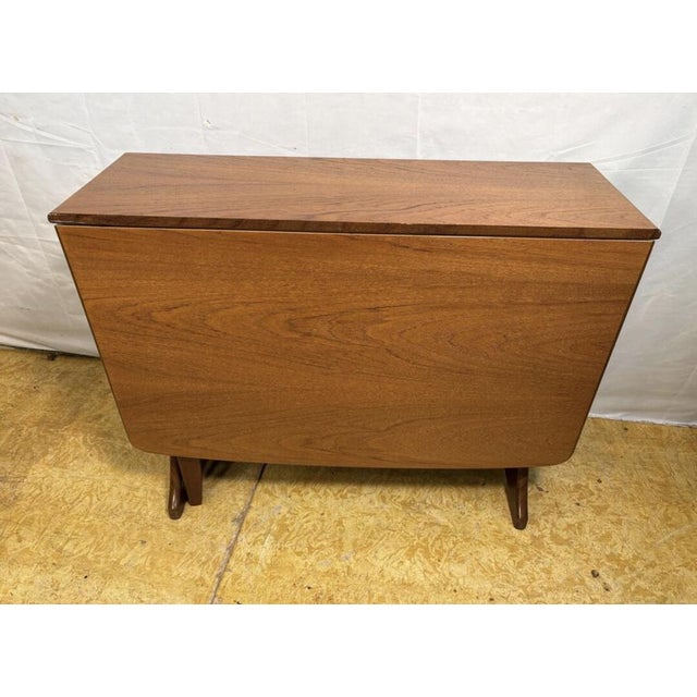 Wood Mid-Century Teak Drop Leaf Dining Table from G-Plan, 1960s For Sale - Image 7 of 16