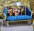 Make an unforgettable statement with this extraordinary French Louis XVI-inspired sofa, where timeless European...