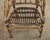 Wood Set of Four McGuire Organic Modern Rattan Cathedral Dining Chairs For Sale - Image 7 of 13