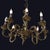 Antique French Louis XIV Gilt Bronze 8 Light Chandelier C1900 For Sale - Image 10 of 10