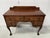 Regency Flat Desk in Mahogany and Veneer, 1800s For Sale - Image 5 of 10