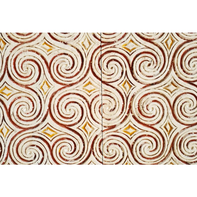 Tribal Square Toraja Wood Wall Panel For Sale - Image 3 of 6